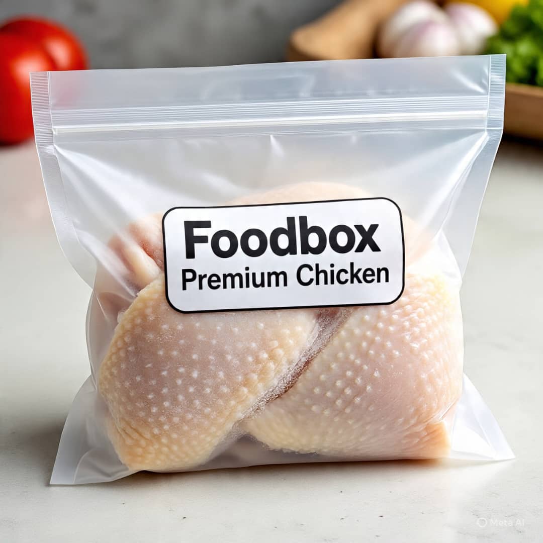 Fresh Chicken Ziplocked